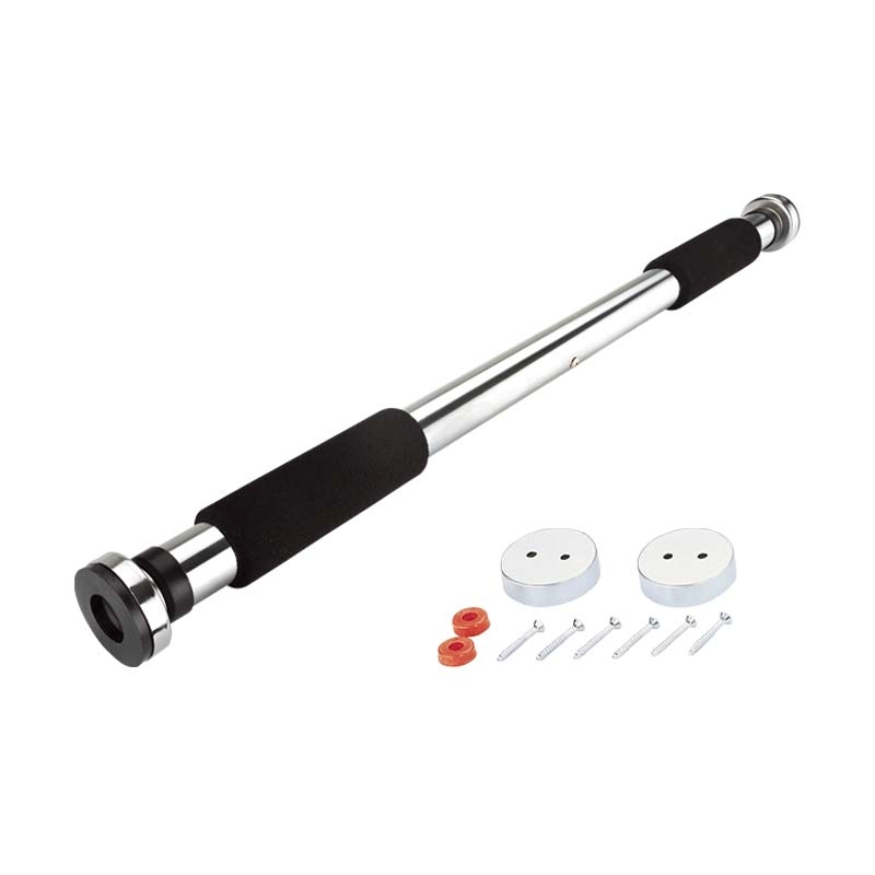 REACH certified adjustable door pull up bar made in Taiwan for home workout.