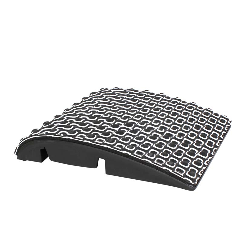 Eco-friendly EVA and ABS reinforced stability pad with textured surface for yoga and therapy