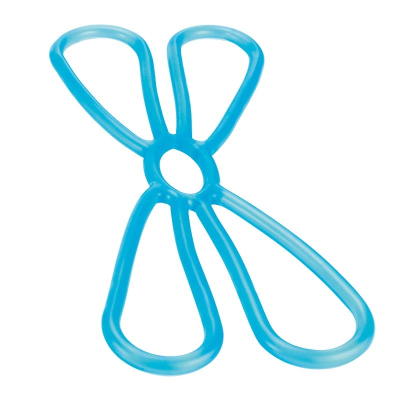 TPR Jelly Expander X-Shaped Resistance Band 43cm for yoga and rehabilitation | Reysports Taiwan