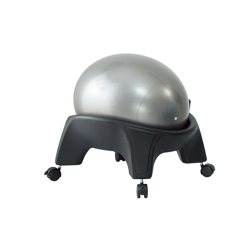 Custom gym ball chair for office and fitness use with pump