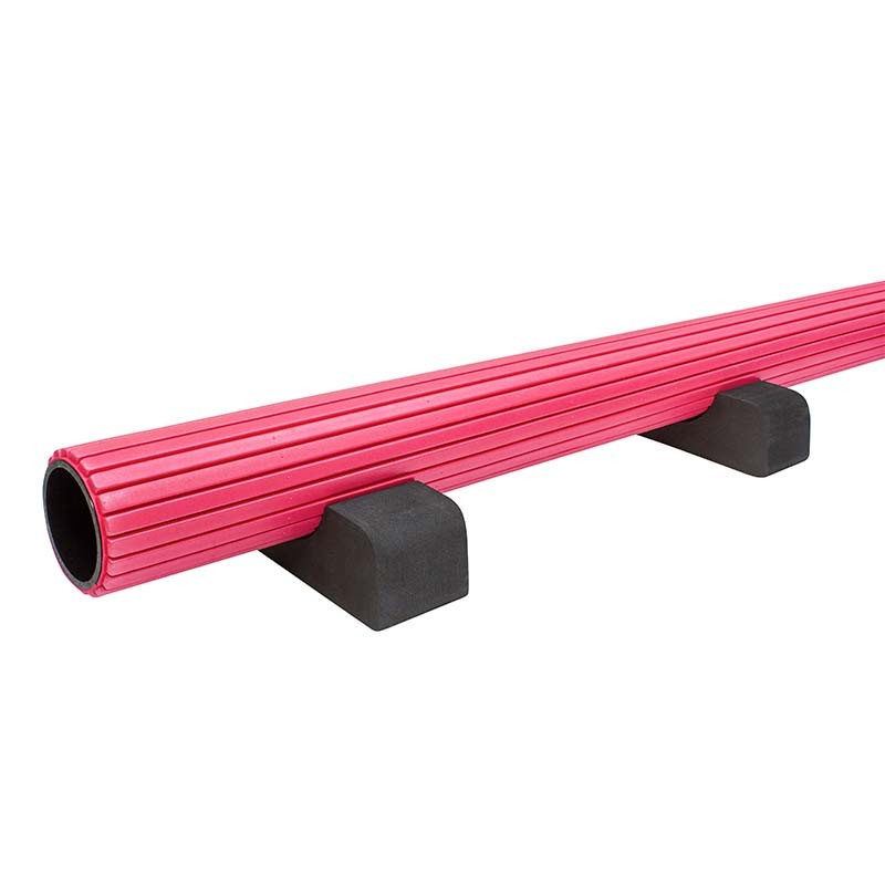 Non-slip EVA floor balance beam with durable ABS core, designed for gymnastics, yoga, and core stability exercises.