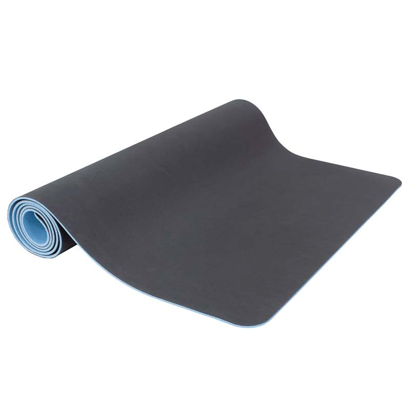 Natural Rubber Yoga mat with high-abrasion-resistant surface and superior grip for general workouts and aerobic exercises
