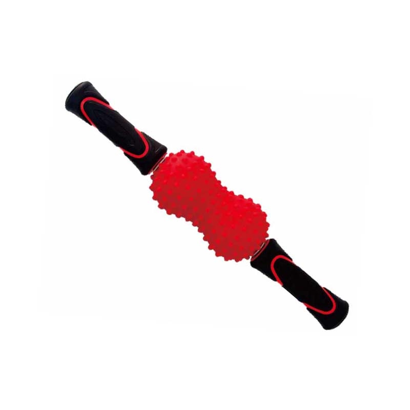 Peanut massage roller with acupressure points, eco-friendly PVC & TPR, OEM/ODM Taiwan supplier