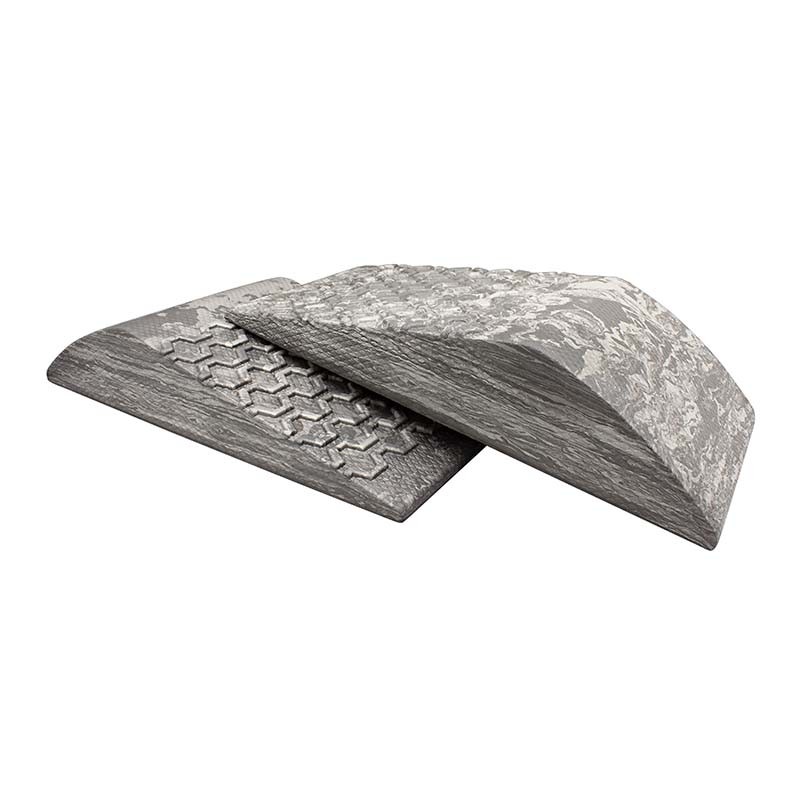 Eco-friendly EVA supporting pad with textured non-slip surface for yoga and rehab