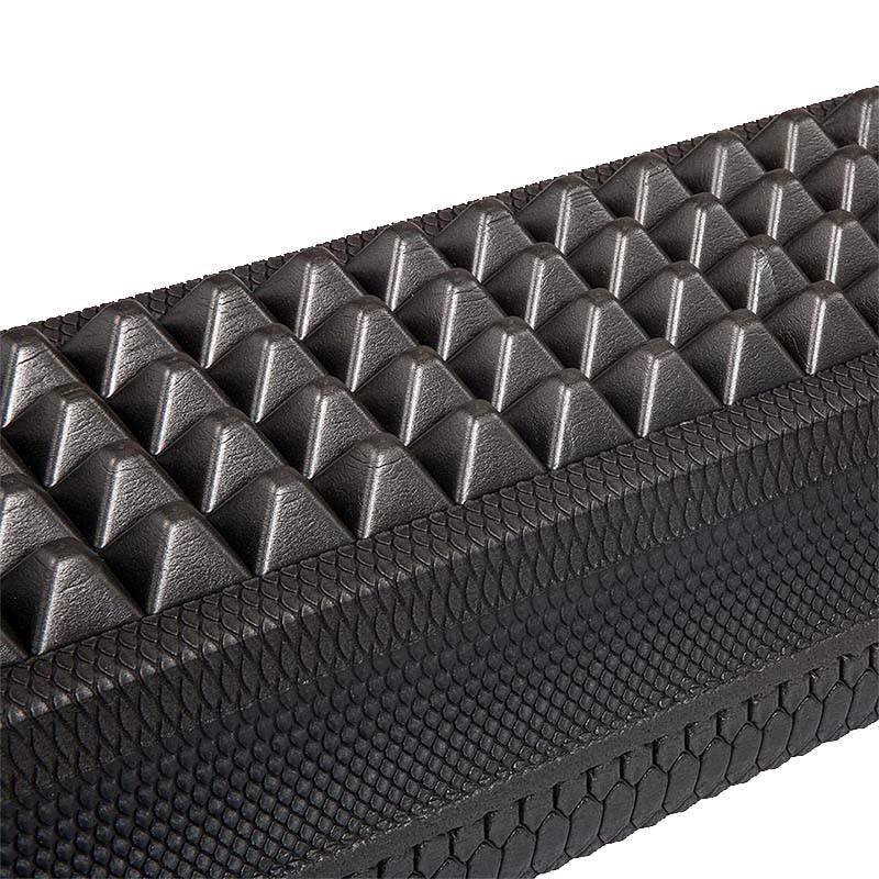 Eco-friendly EVA balance foam beam with massage spikes and non-slip bottom for yoga and rehab