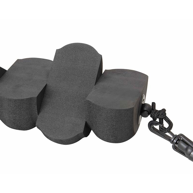 Reysports resistance tube exerciser with EVA foam handle and optional grip styles