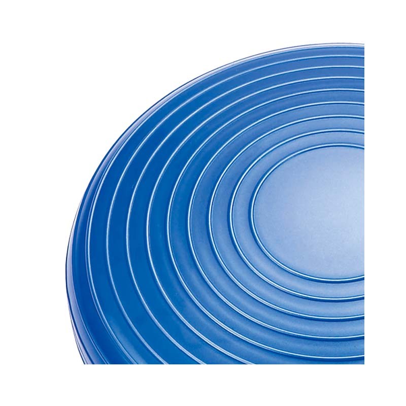 PVC wobble seat cushion with textured ring design