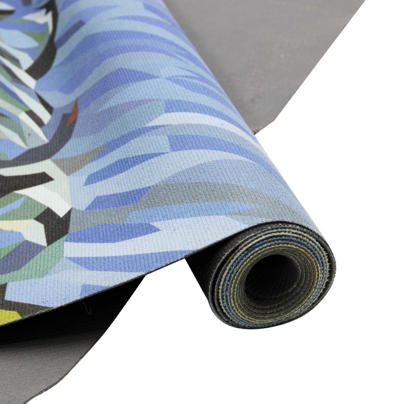 Esterilla de yoga de caucho natural y microfibra absorbente del sudor – ultraligera, plegable y antideslizante |Unisoul Inc.- Fabricante de esterillas de yoga