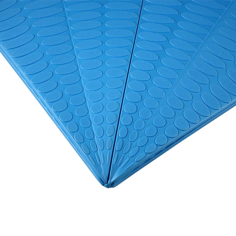 Custom POE Foldable Exercise Mat Manufacturer – Eco-Friendly Round Floor Mat Factory direct supply
