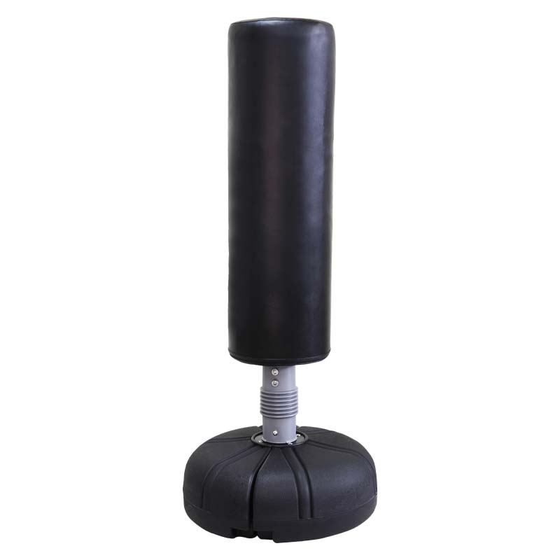PVC freestanding punching bag, spring rebound boxing bag, gym training equipment