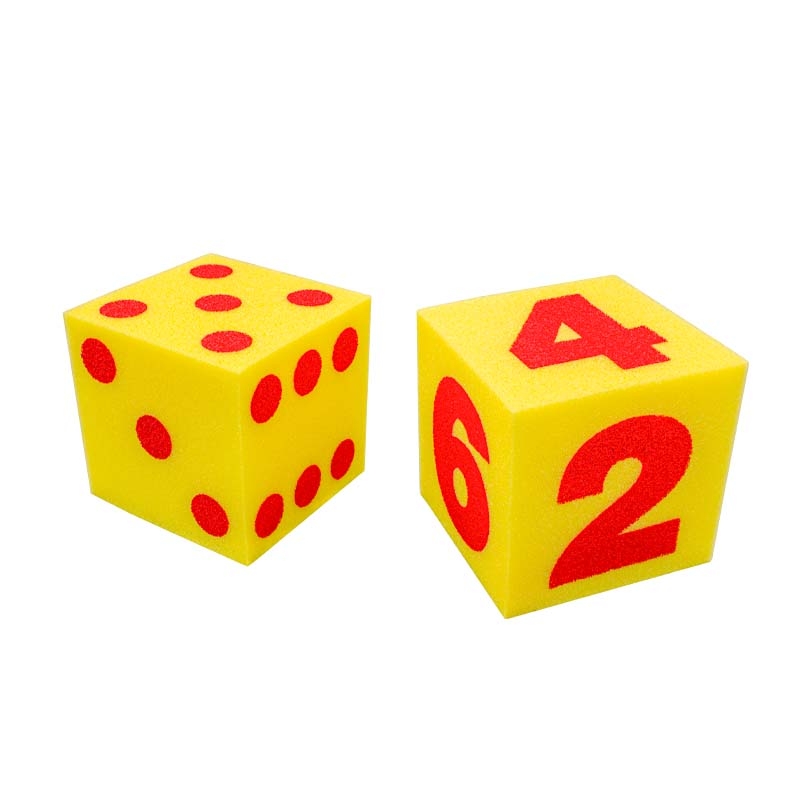 Sensory Foam Dice
