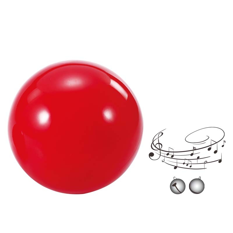 Sensory kids ball with built-in bell for therapy and play