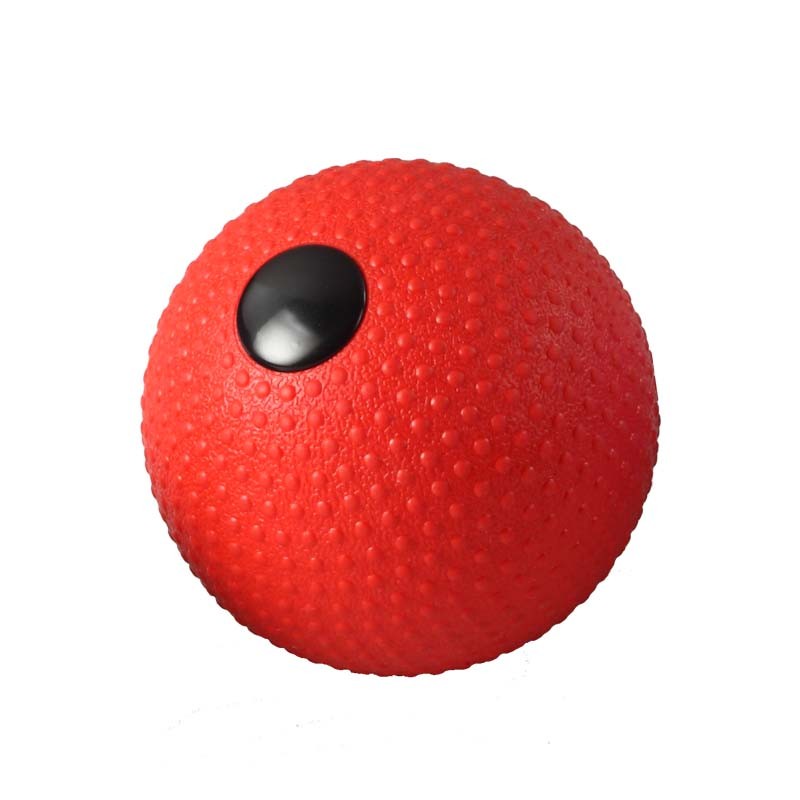 Weighted yoga and Pilates ball in custom Pantone color for resistance training