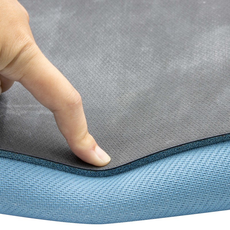 Reversible Natural Rubber Mat, Dual-Sided Design for Yoga and Fitness Training |Unisoul Inc.- Yoga Mat Manufacturer
