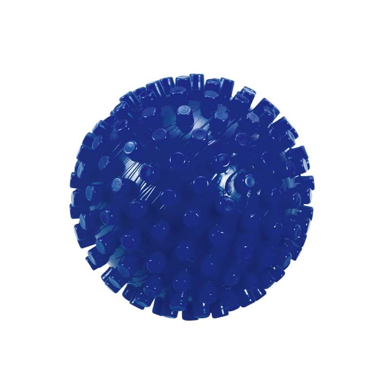 Spiky massage ball made of eco-friendly PVC for fascia release and deep tissue acupressure
