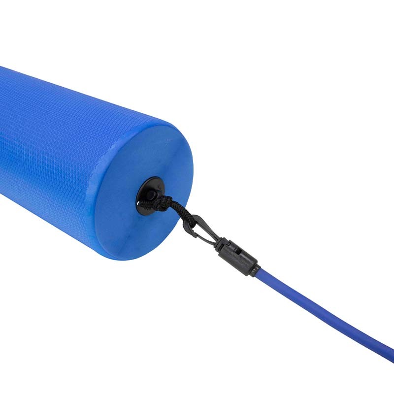 Reysports resistance tube exerciser with EVA foam handle and optional grip styles