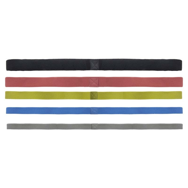 Long fabric resistance band five levels for strength mobility and rehabilitation