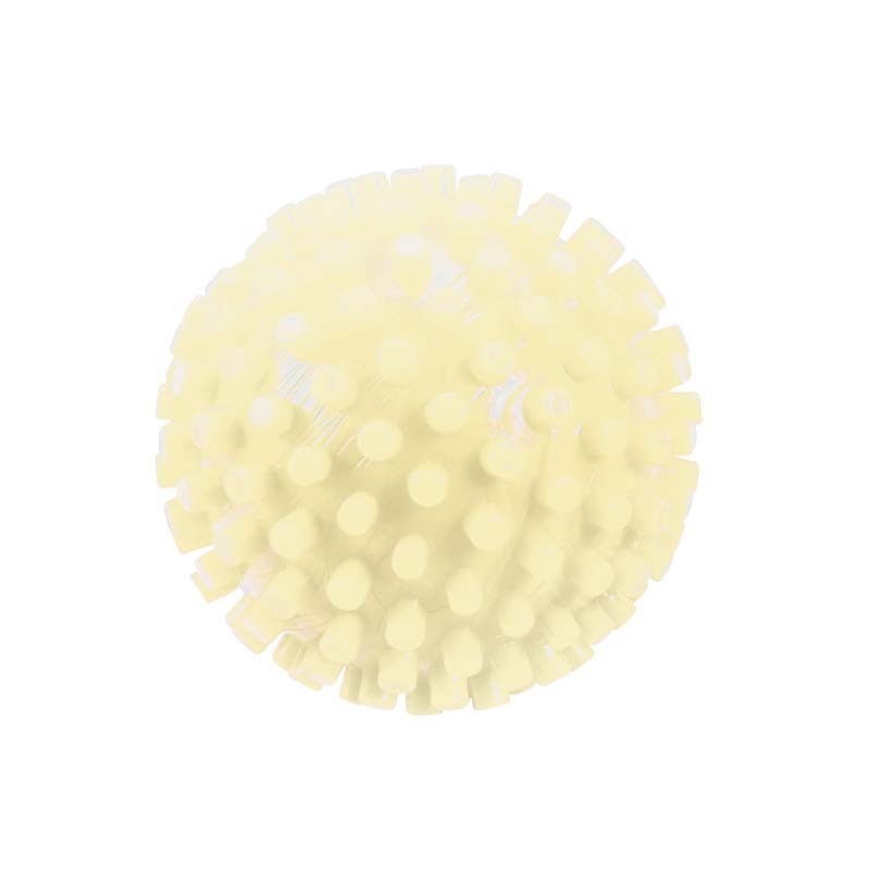 Spiky massage ball made of eco-friendly PVC for fascia release and deep tissue acupressure