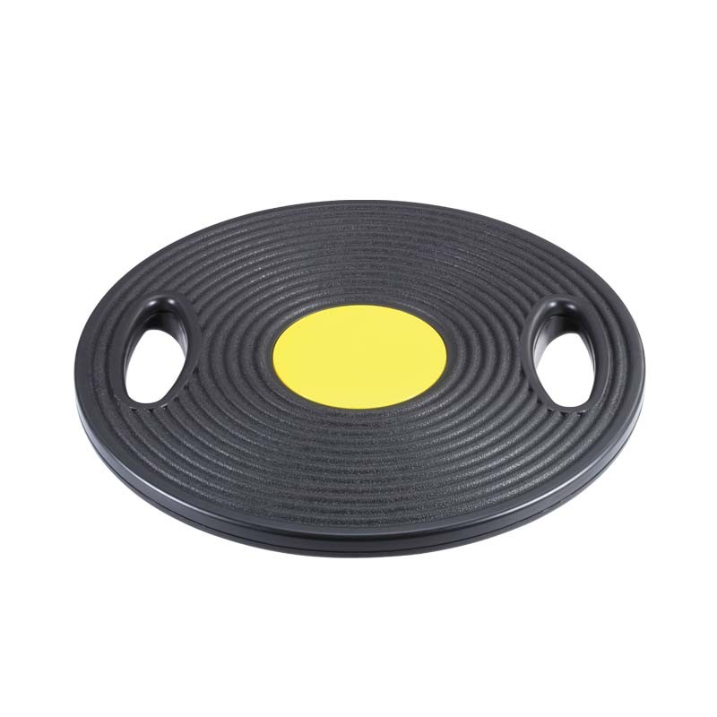 Adjustable weighted balance trainer board for core strength, rehab, and professional fitness use.