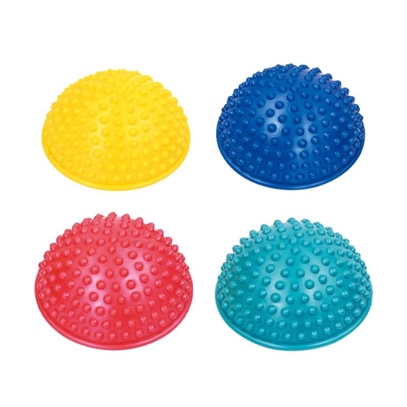 Inflatable stability pod for foot massage and stability training