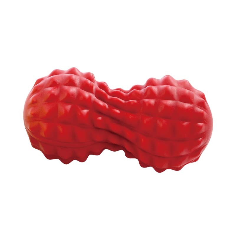 Peanut massage ball with wavy bumps, eco-friendly recycled PVC, OEM/ODM Taiwan supplier for recovery
