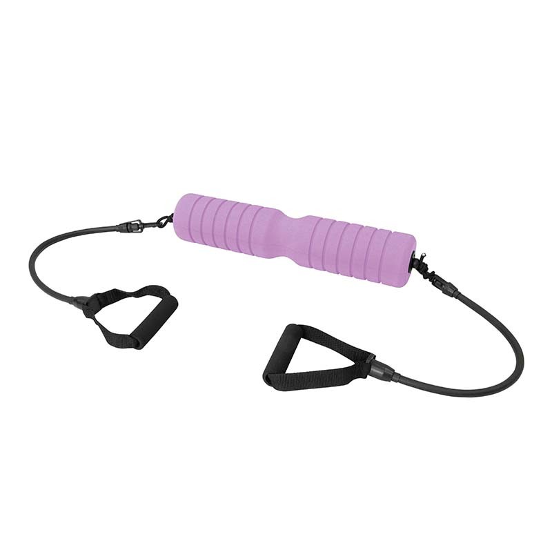 Reysports resistance tube exerciser with EVA foam handle and optional grip styles