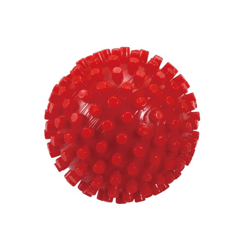 Spiky massage ball made of eco-friendly PVC for fascia release and deep tissue acupressure