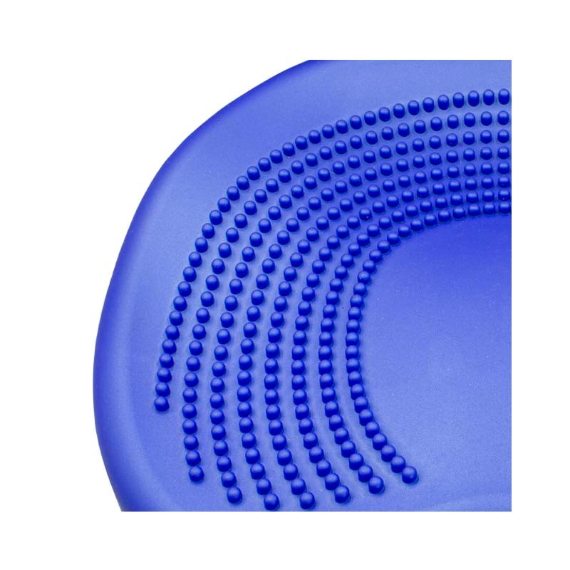 Ergonomic wobble seat cushion with massage spikes