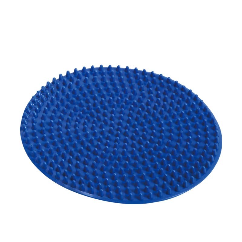Sensory tactile mat with raised spikes for therapy and balance