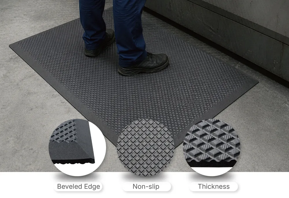 foam anti fatigue mat pressure distribution vs hard floor
